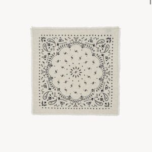 Kujten Cashmere Small Bandana Scarf